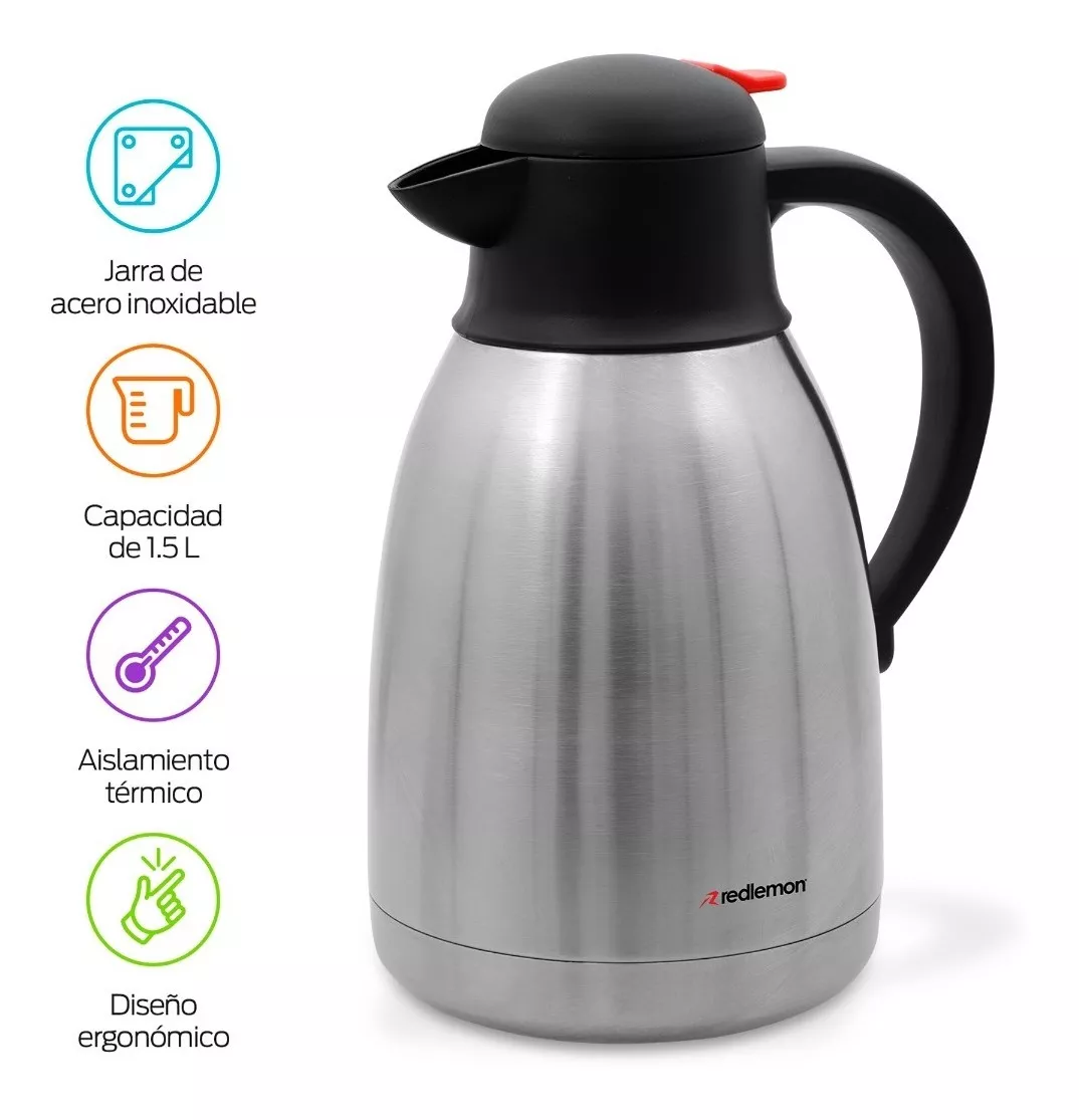 Redlemon Cafetera Térmica 1.5 L - Image 4